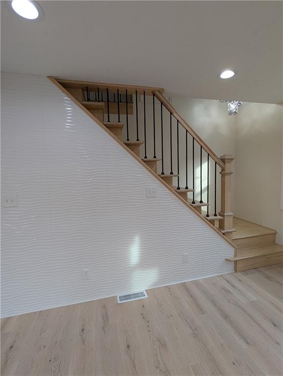 104 Walnut Road Karns City, PA 16041 - Photo 19 of 46 Large Ceramic Tile on the Wall of the Staircase