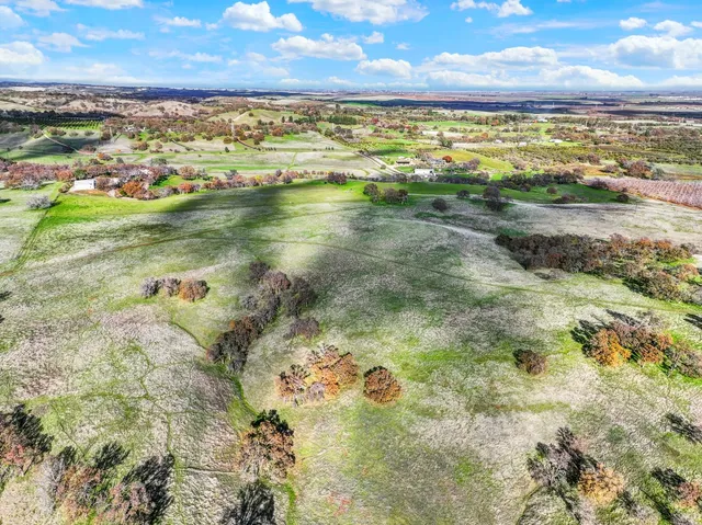 a view of an outdoor space and mountain view