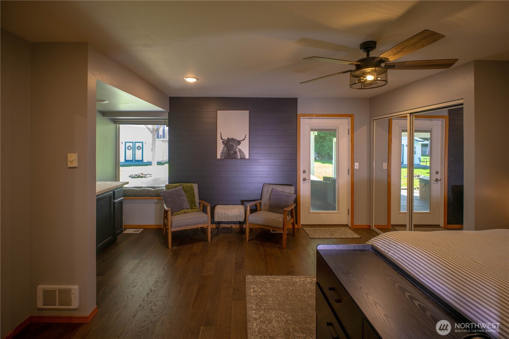 787 North Kendall Road Sequim, WA 98382 - Photo 19 of 40 a living room with furniture and a chandelier