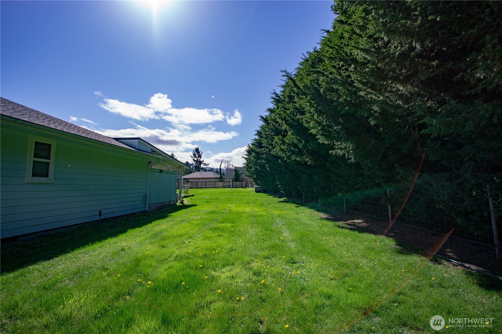 787 North Kendall Road Sequim, WA 98382 - Photo 39 of 40 a view of a backyard with green space