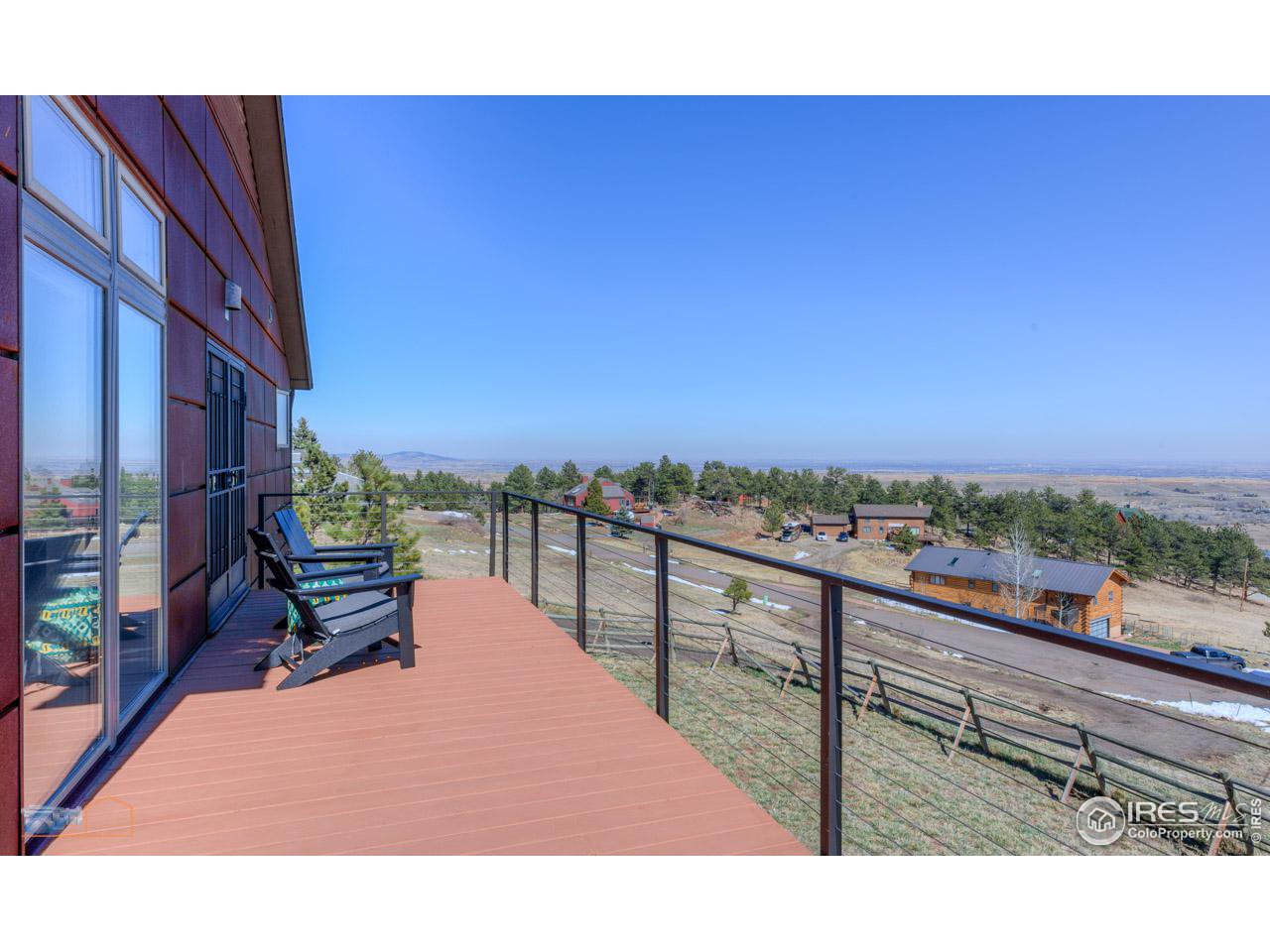 8323 West Fork Road Boulder, CO 80302 - Photo 16 of 36 a view of city from a balcony