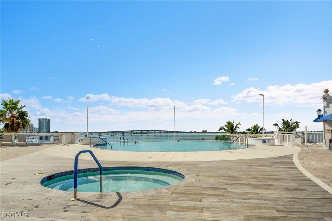 2743 First Street, Unit 1006 Fort Myers, FL 33916 - Photo 36 of 38 a view of a swimming pool