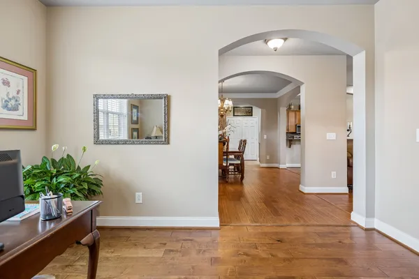 a view of a living room