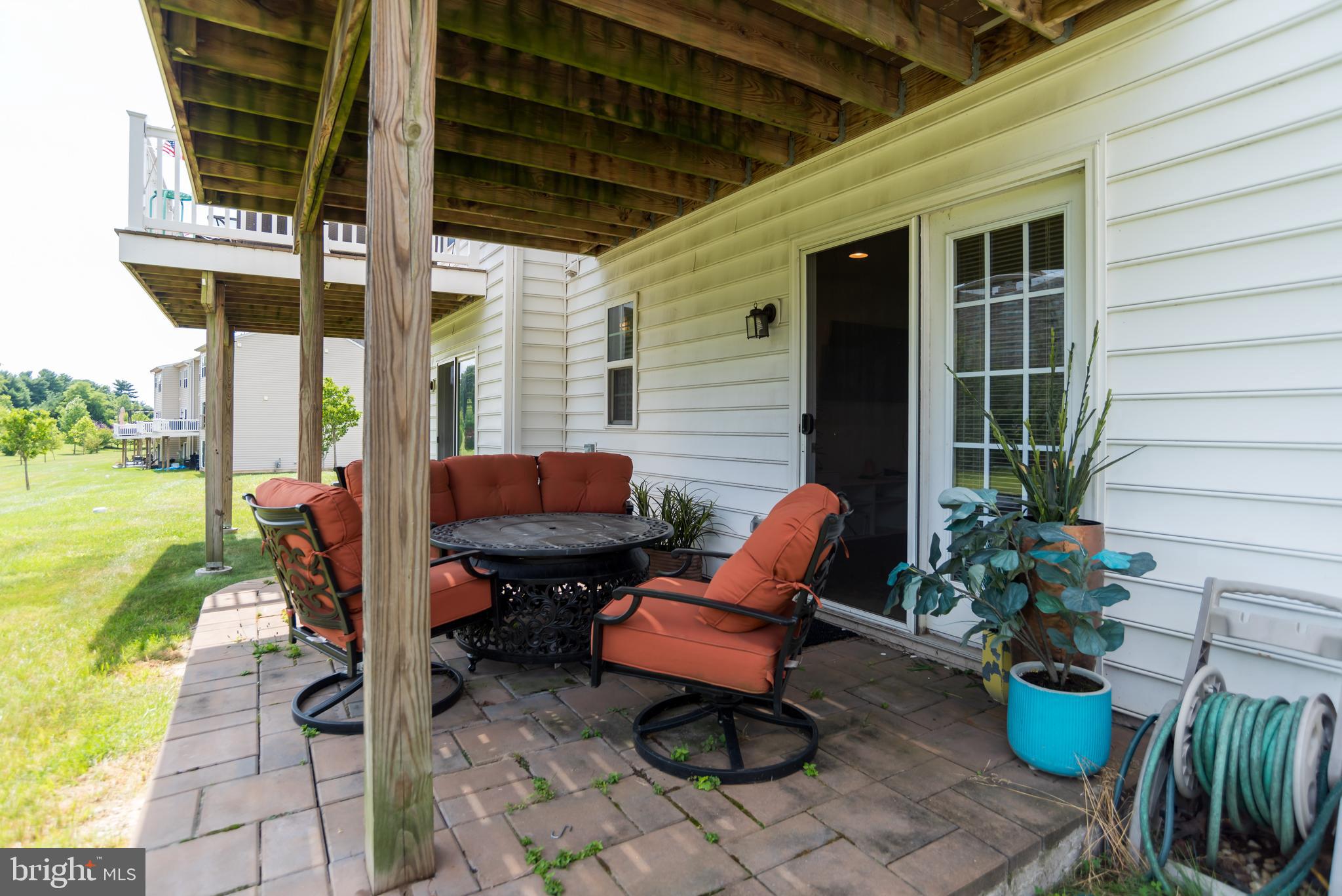 145 Old Cedarbrook Road, Unit 26 Wyncote, PA 19095 - Photo 8 of 34 Relaxing patio to embrace, ground level.