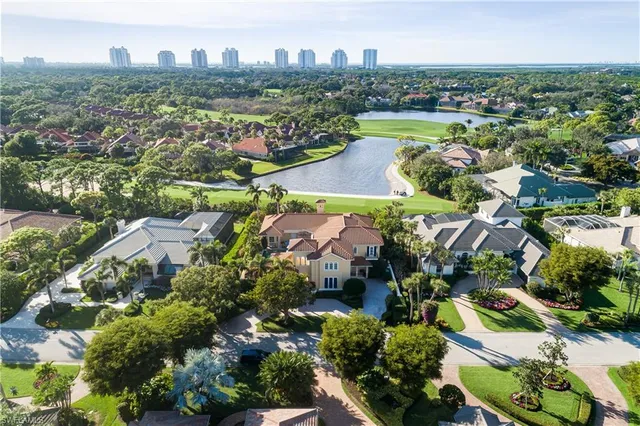 an aerial view of a city with lots of residential buildings