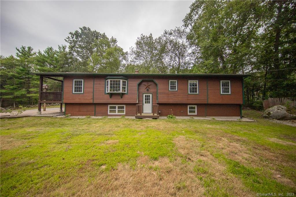 185 Moosup Pond Road Plainfield, CT 06239 - Photo 1 of 1 a house view with swimming pool in front of it