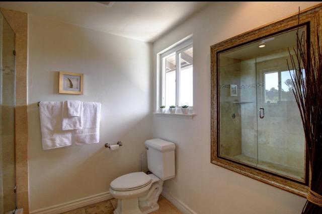 751 Skyview Drive Santa Barbara, CA 93108 - Photo 18 of 31 a bathroom with a toilet and a shower