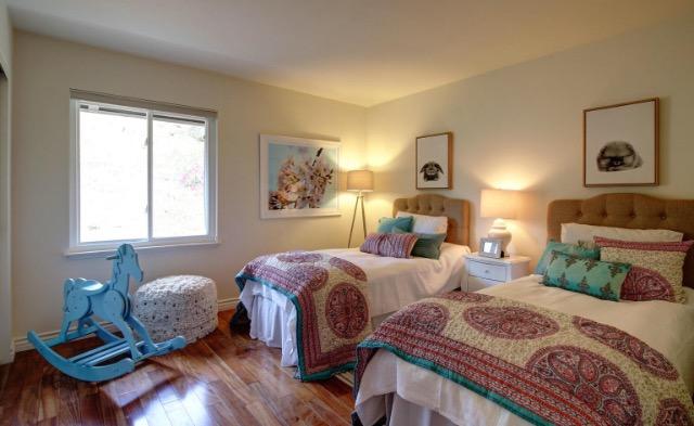 751 Skyview Drive Santa Barbara, CA 93108 - Photo 21 of 31 a bedroom with two beds and a window