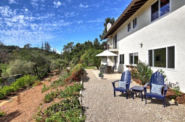 751 Skyview Drive Santa Barbara, CA 93108 - Photo 27 of 31 a view of a house with backyard and sitting area