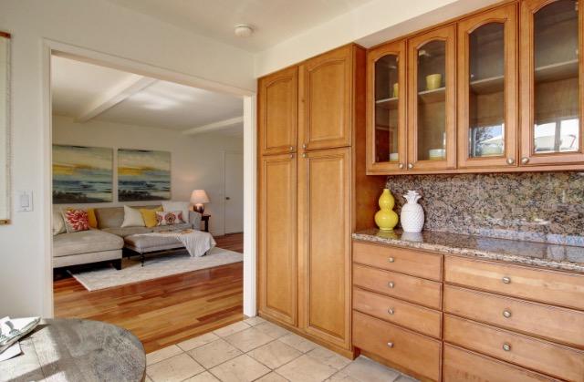 751 Skyview Drive Santa Barbara, CA 93108 - Photo 10 of 31 a en suite bathroom with a granite countertop tub and a large window
