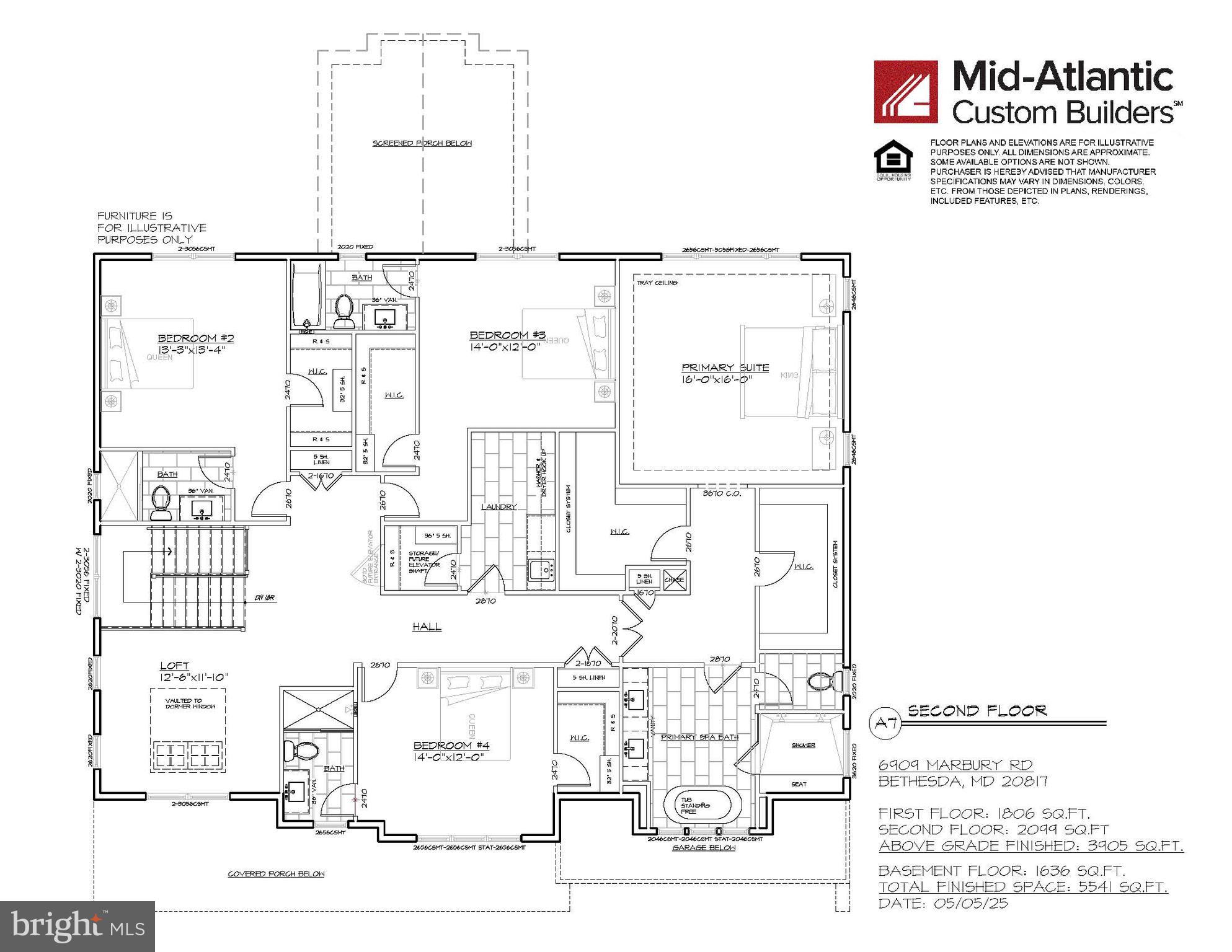 6909 Marbury Road Bethesda, MD 20817 - Photo 3 of 4 Second Floor