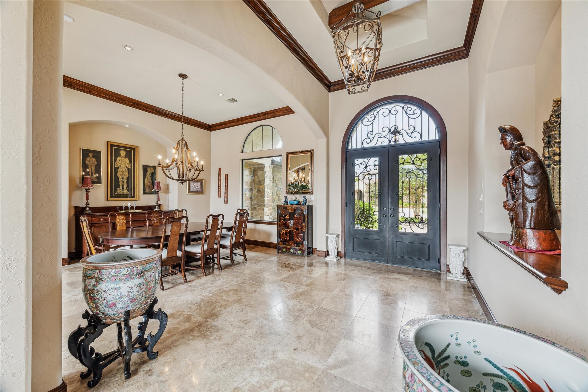 7611 Morgans Pond Court Spring, TX 77389 - Photo 12 of 50 a living room with furniture and a large window