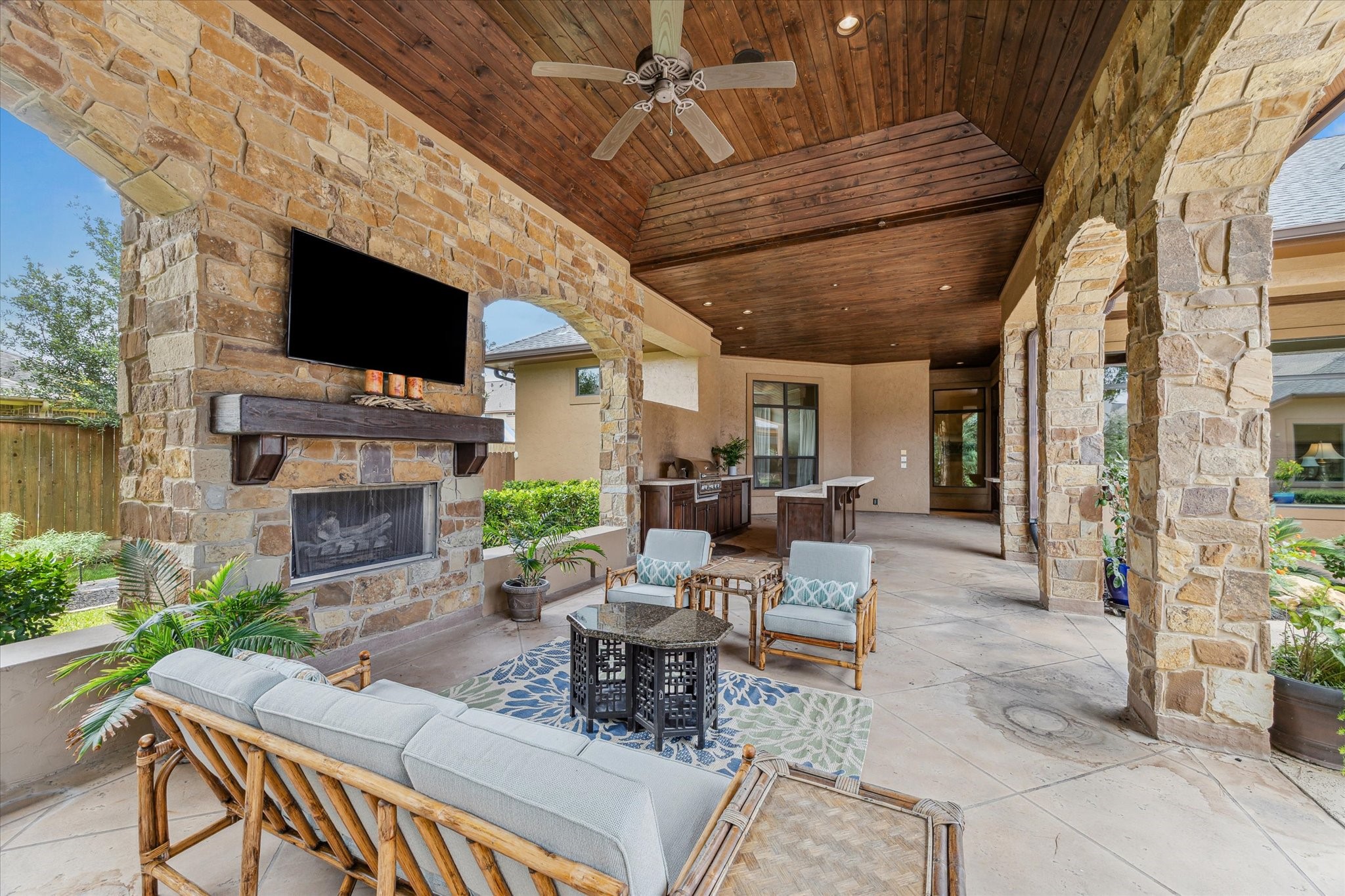 7611 Morgans Pond Court Spring, TX 77389 - Photo 27 of 50 a building outdoor space with patio furniture
