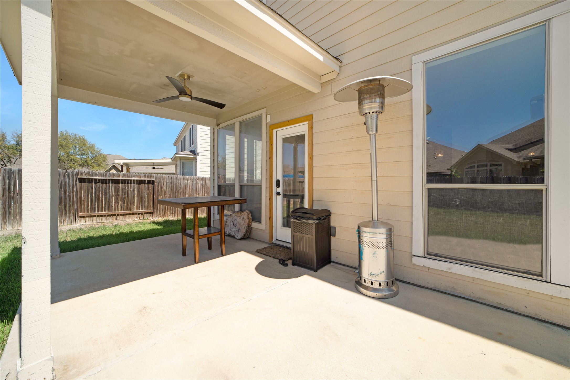 3032 Prairie Bluff Seguin, TX 78155 - Photo 19 of 23 View of patio / terrace with ceiling fan