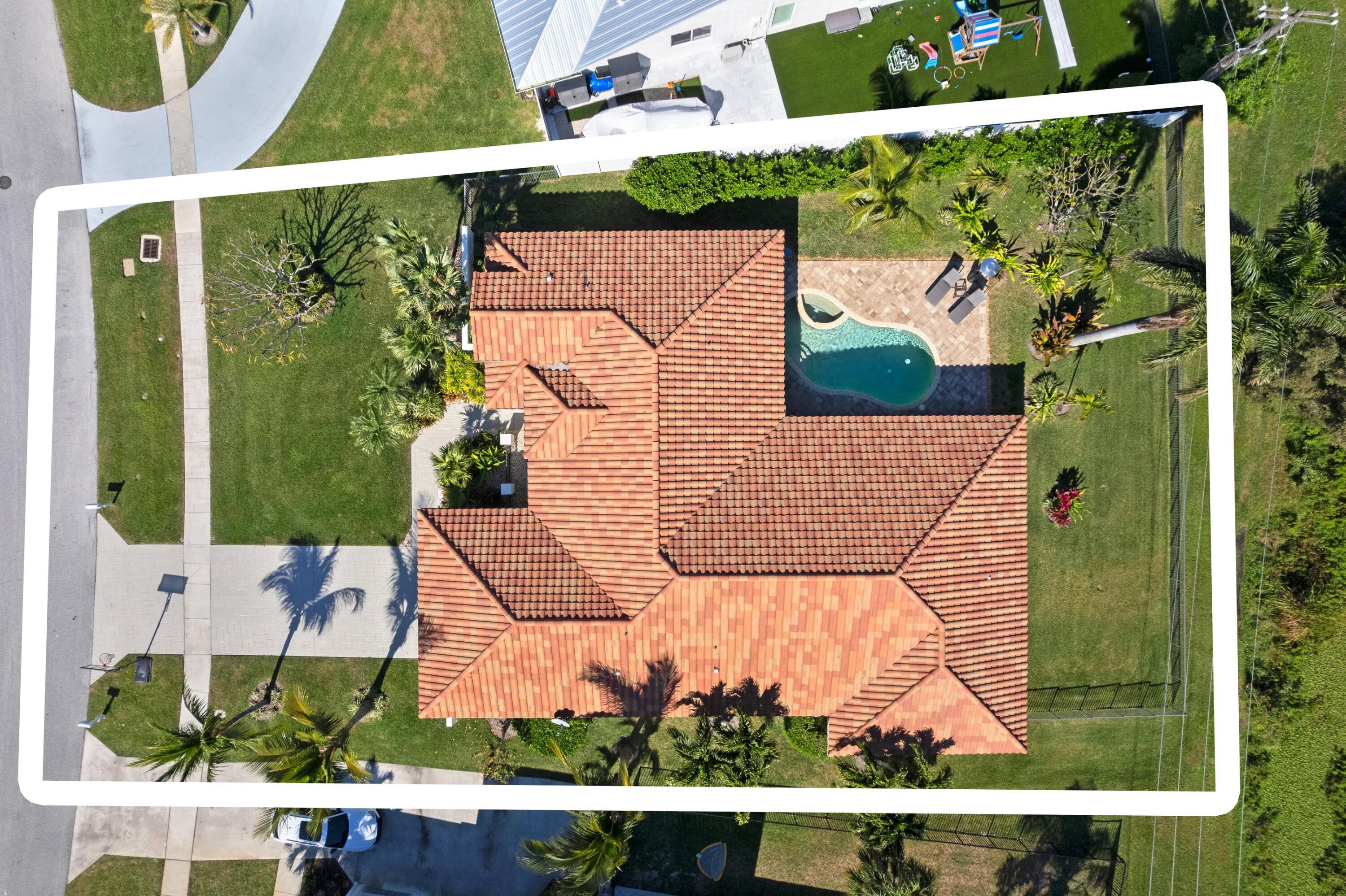 7790 Fairway Trail Boca Raton, FL 33487 - Photo 3 of 43 AerialOverhead