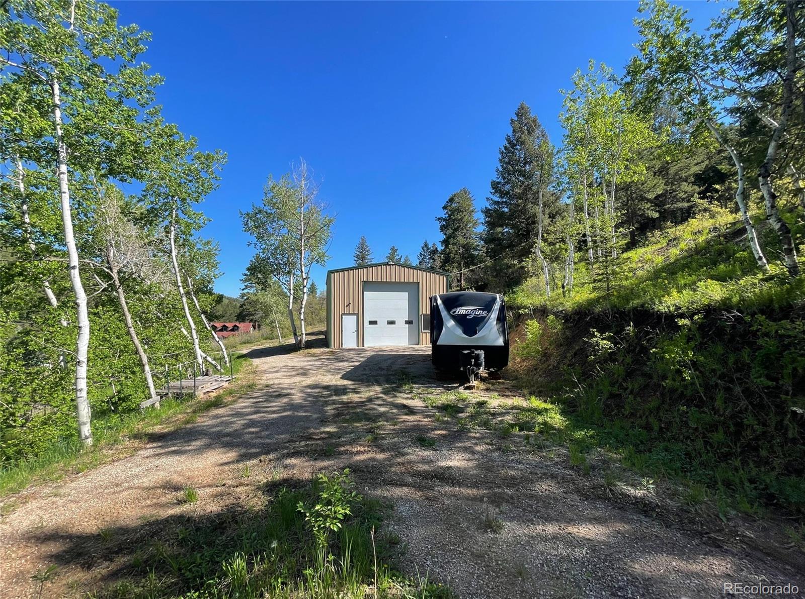 Lot 2 South Maxwell Hill Road Littleton, CO 80127 - Photo 14 of 29 a view of a house with backyard and trees