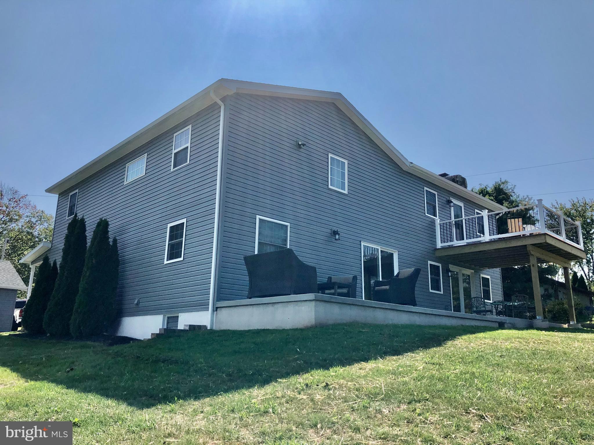 59 Steelman Marker Road Fairfield, PA 17320 - Photo 4 of 95 Side and back view with patios and balcony