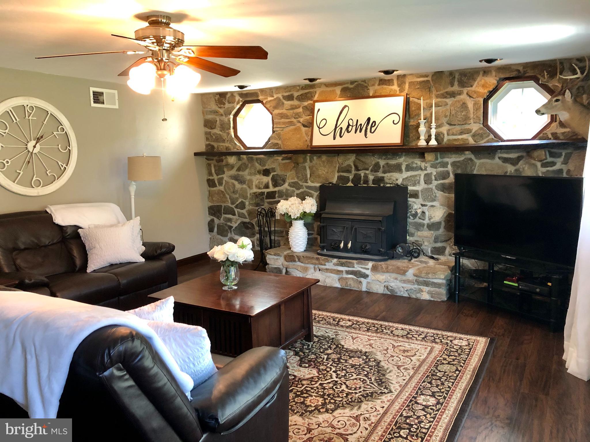 59 Steelman Marker Road Fairfield, PA 17320 - Photo 33 of 95 Living room with wood stove