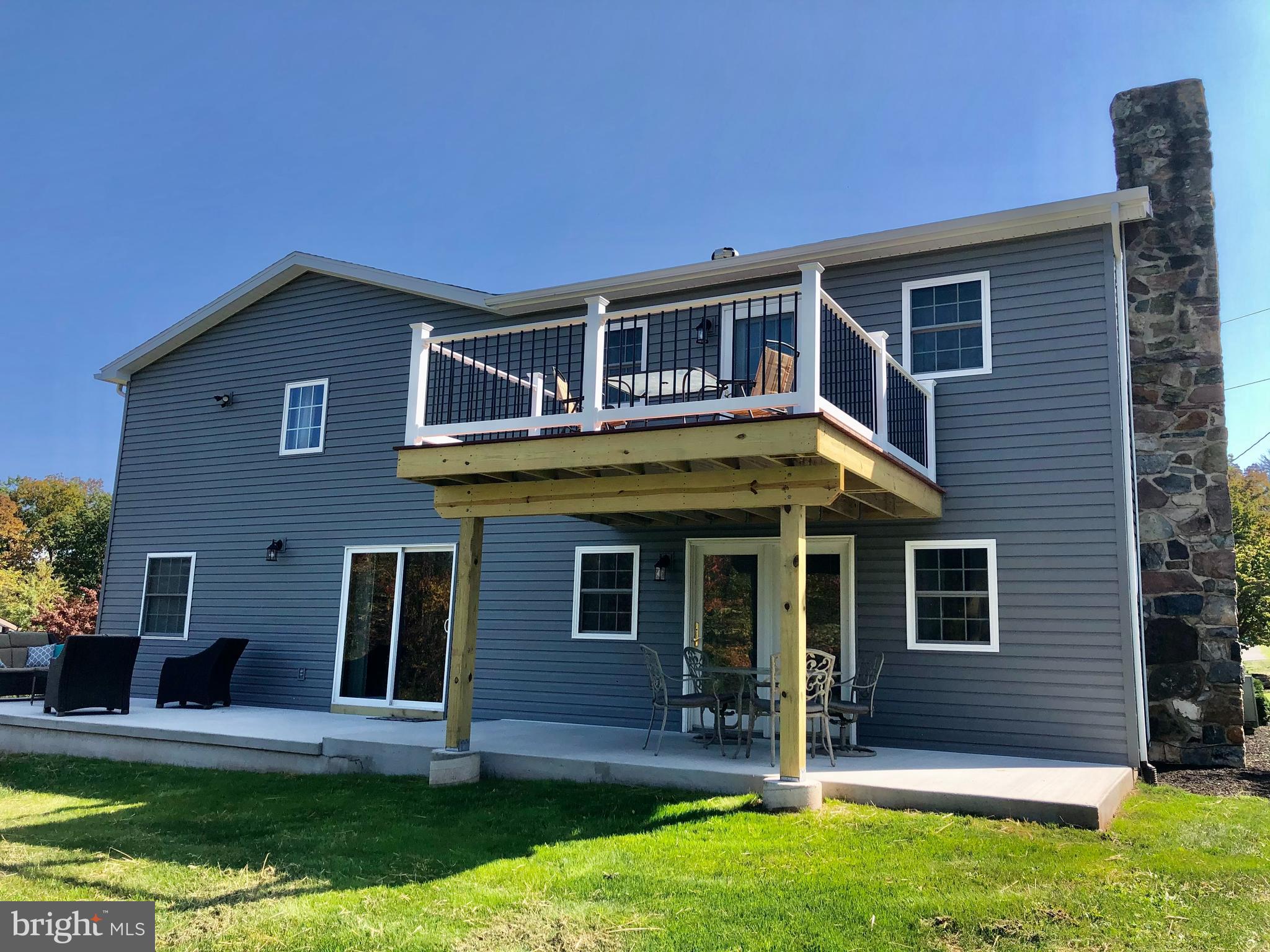 59 Steelman Marker Road Fairfield, PA 17320 - Photo 5 of 95 Back view of patios and balcony