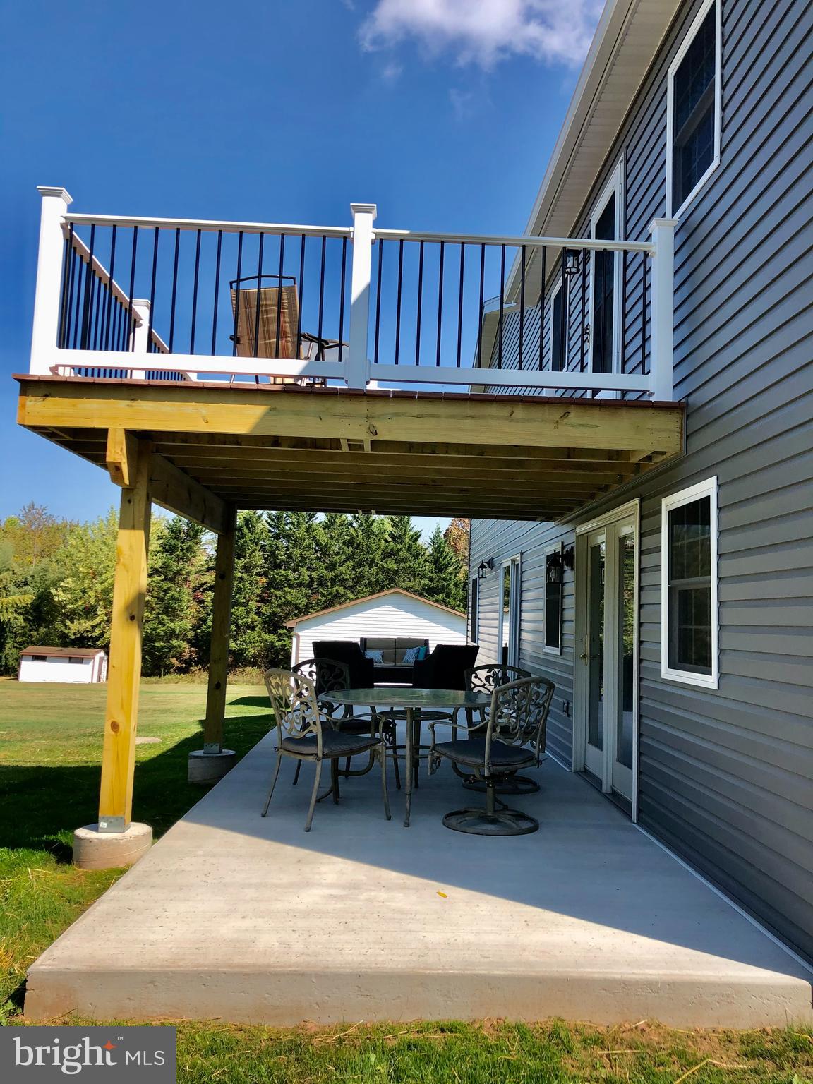 59 Steelman Marker Road Fairfield, PA 17320 - Photo 7 of 95 View of long patio and master bed balcony