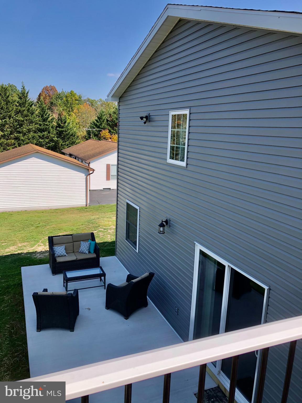 59 Steelman Marker Road Fairfield, PA 17320 - Photo 63 of 95 View of patio from Master Balcony