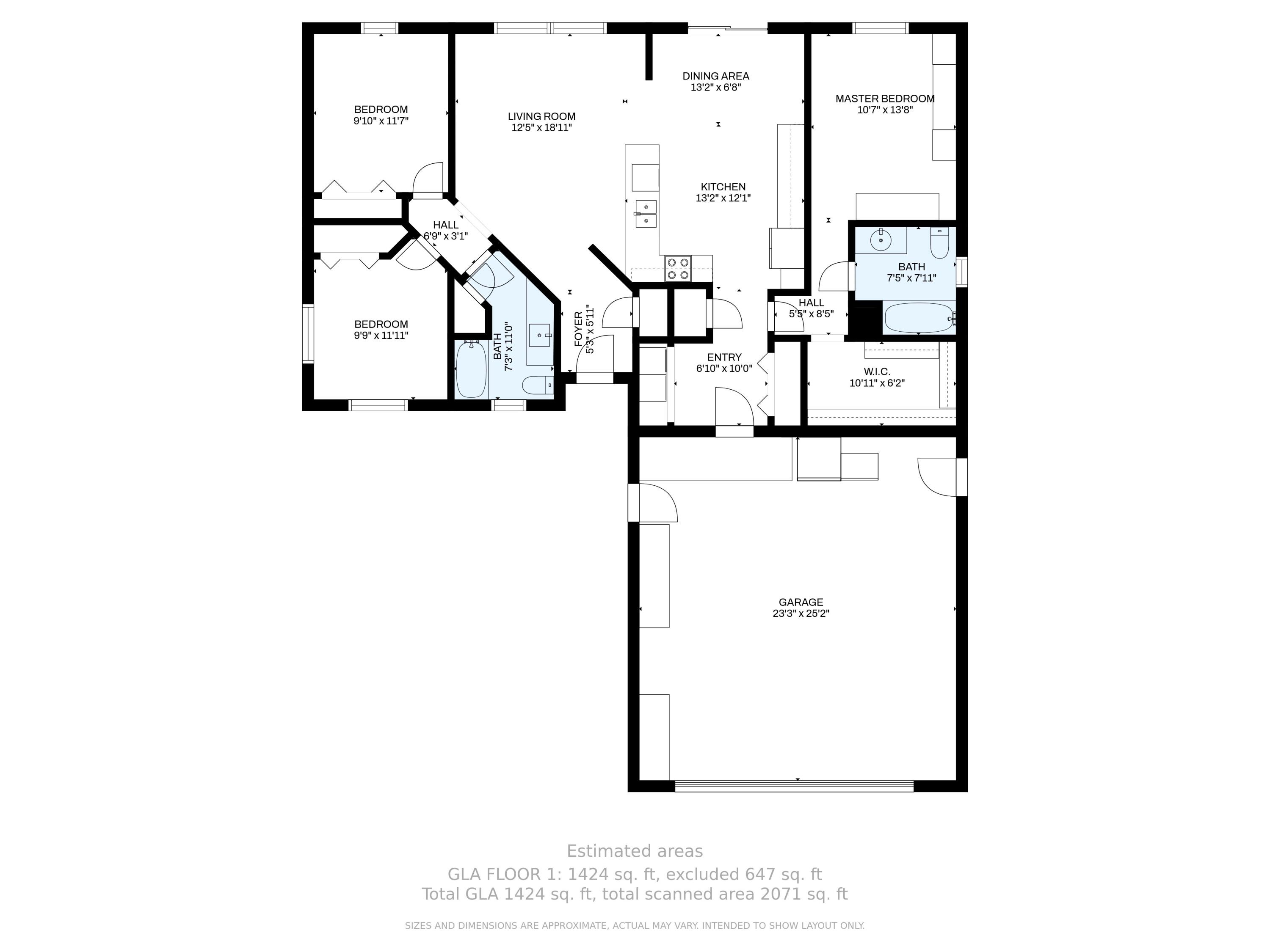 17824 West Spring Lake Road Spring Lake, MI 49456 - Photo 38 of 38 1-Floorplan #1