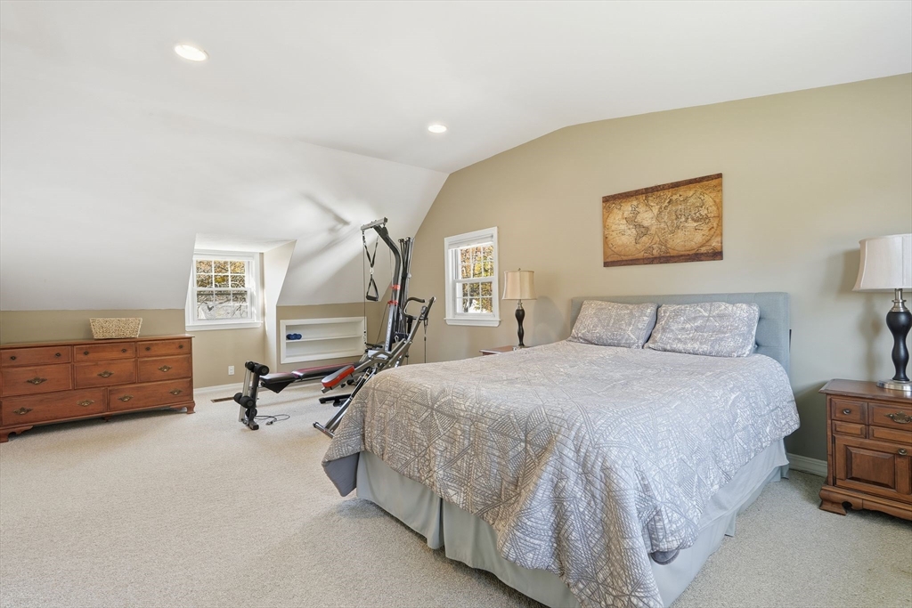 50 Overlook Drive West Springfield, MA 01089 - Photo 18 of 28 a spacious bedroom with a bed and a desk