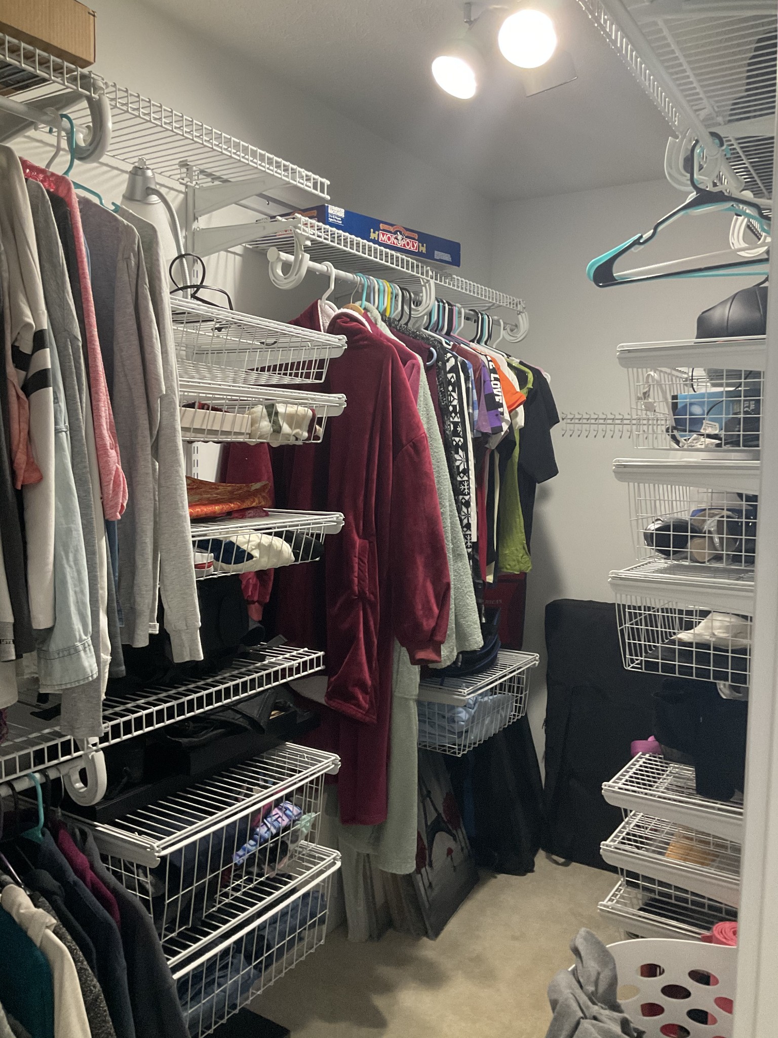 229 Black Road Dickson, TN 37055 - Photo 20 of 34 a view of walk in closet with clothes and shoes