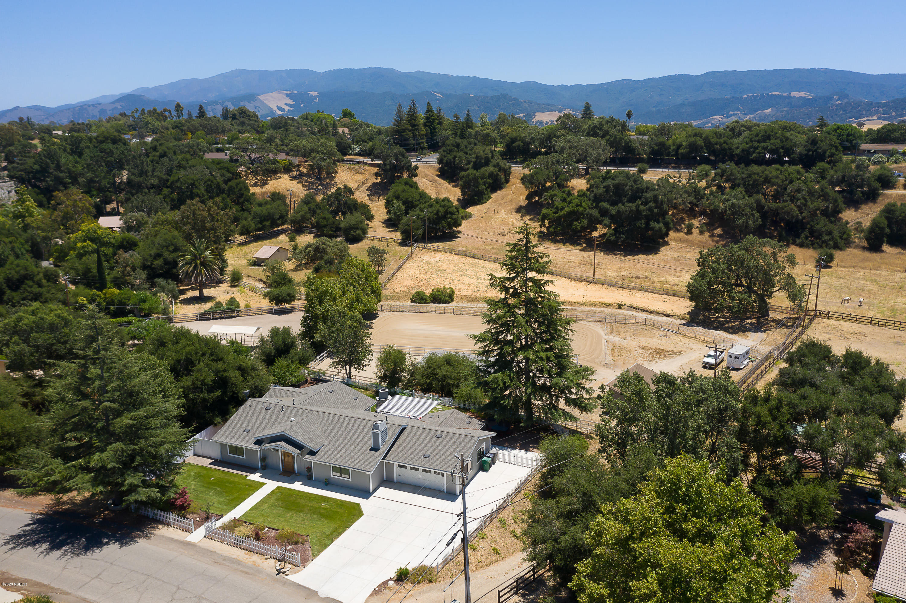 2550 Elk Grove Road Solvang, CA 93463 - Photo 26 of 28 a view of a city with mountains in the background