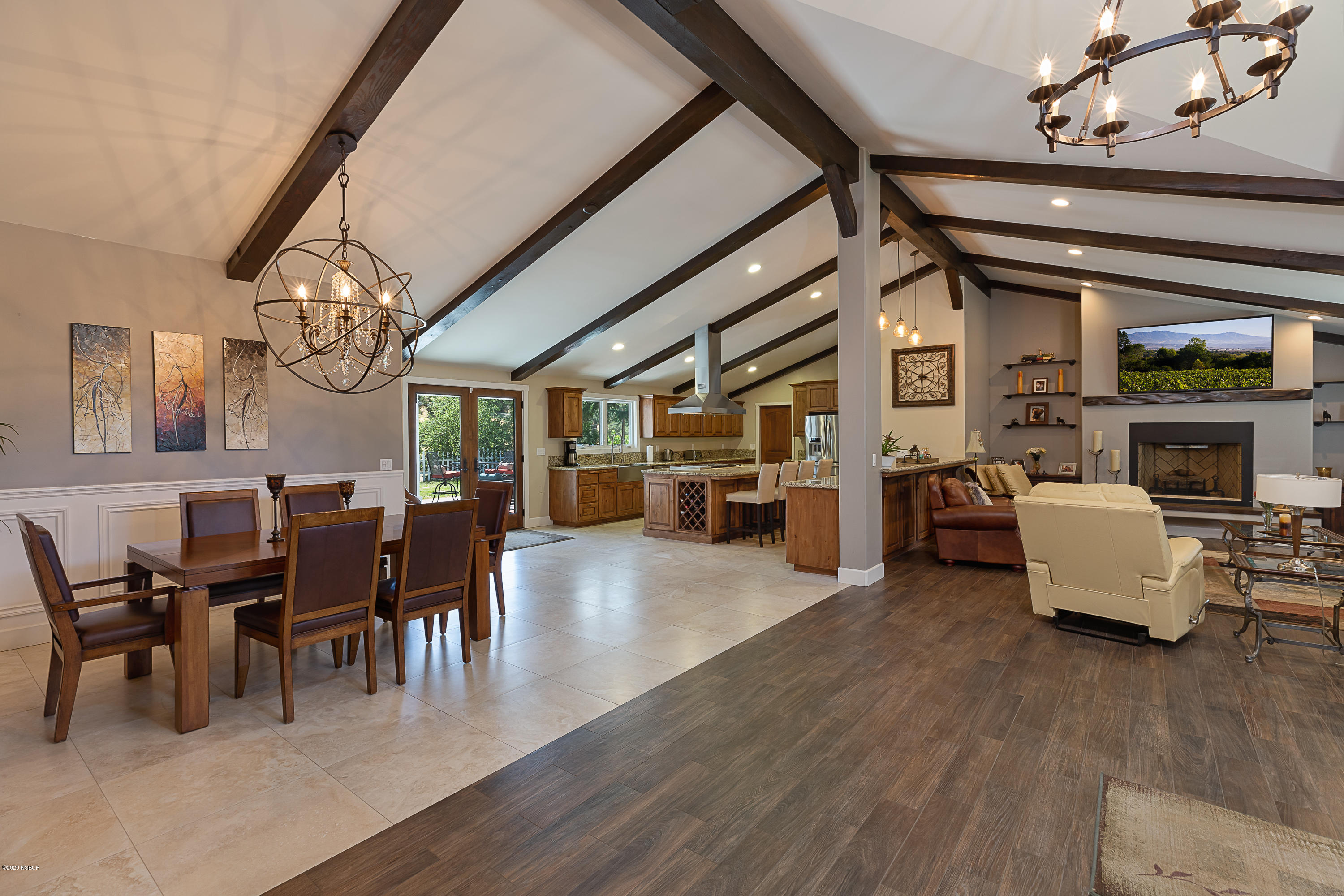 2550 Elk Grove Road Solvang, CA 93463 - Photo 4 of 28 a view of a dining room with furniture window and wooden floor