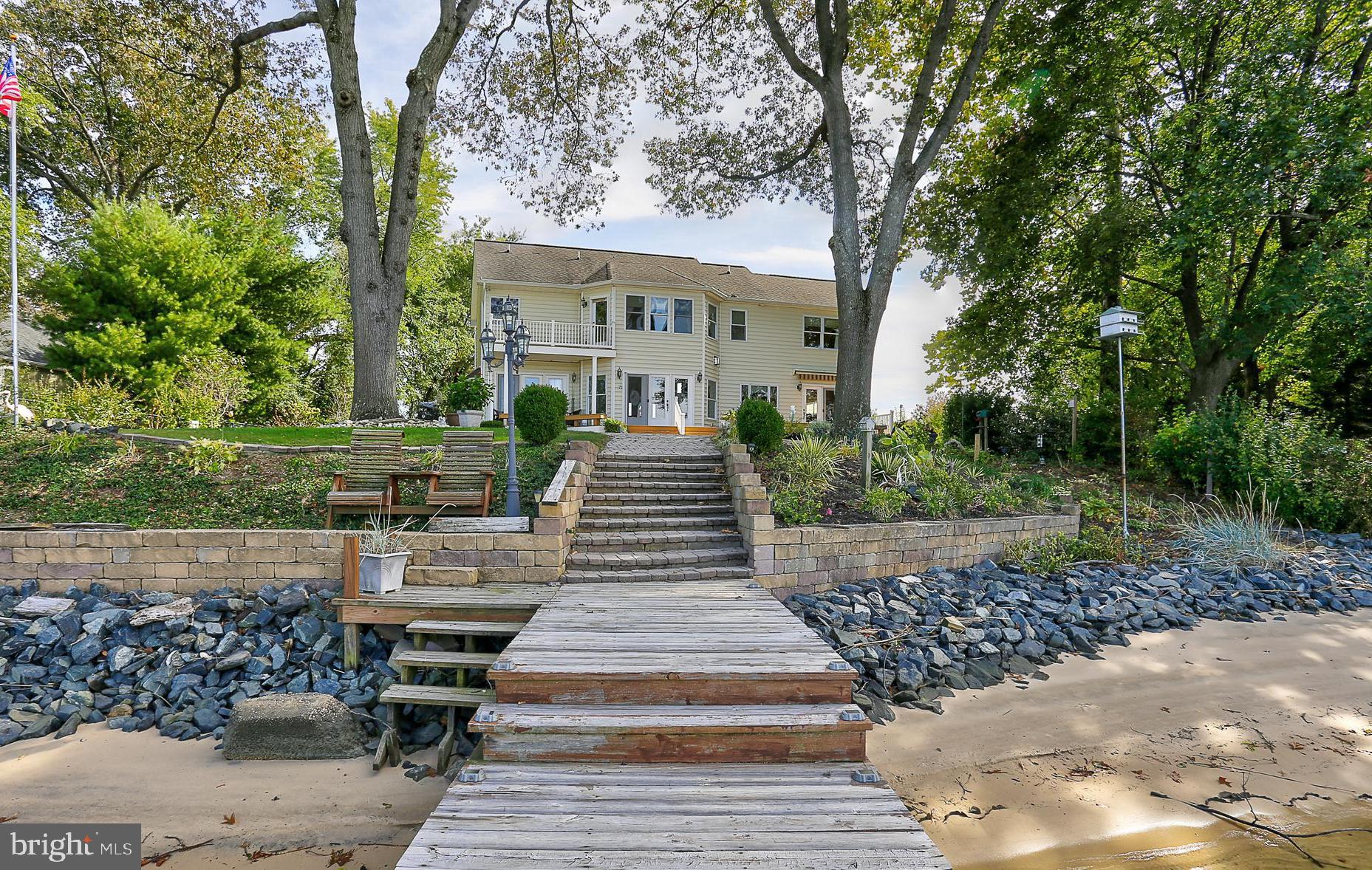 2108 Poplar Ridge Road Pasadena, MD 21122 - Photo 6 of 15 Steps to private pier and beach