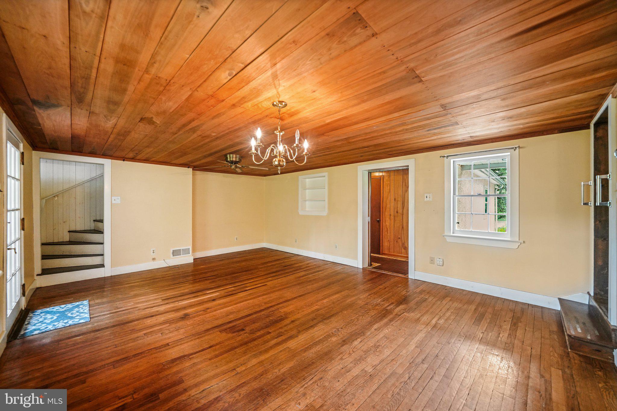 1046 Pike Springs Road Phoenixville, PA 19460 - Photo 35 of 51 Curved staircase to 2nd floor of original house