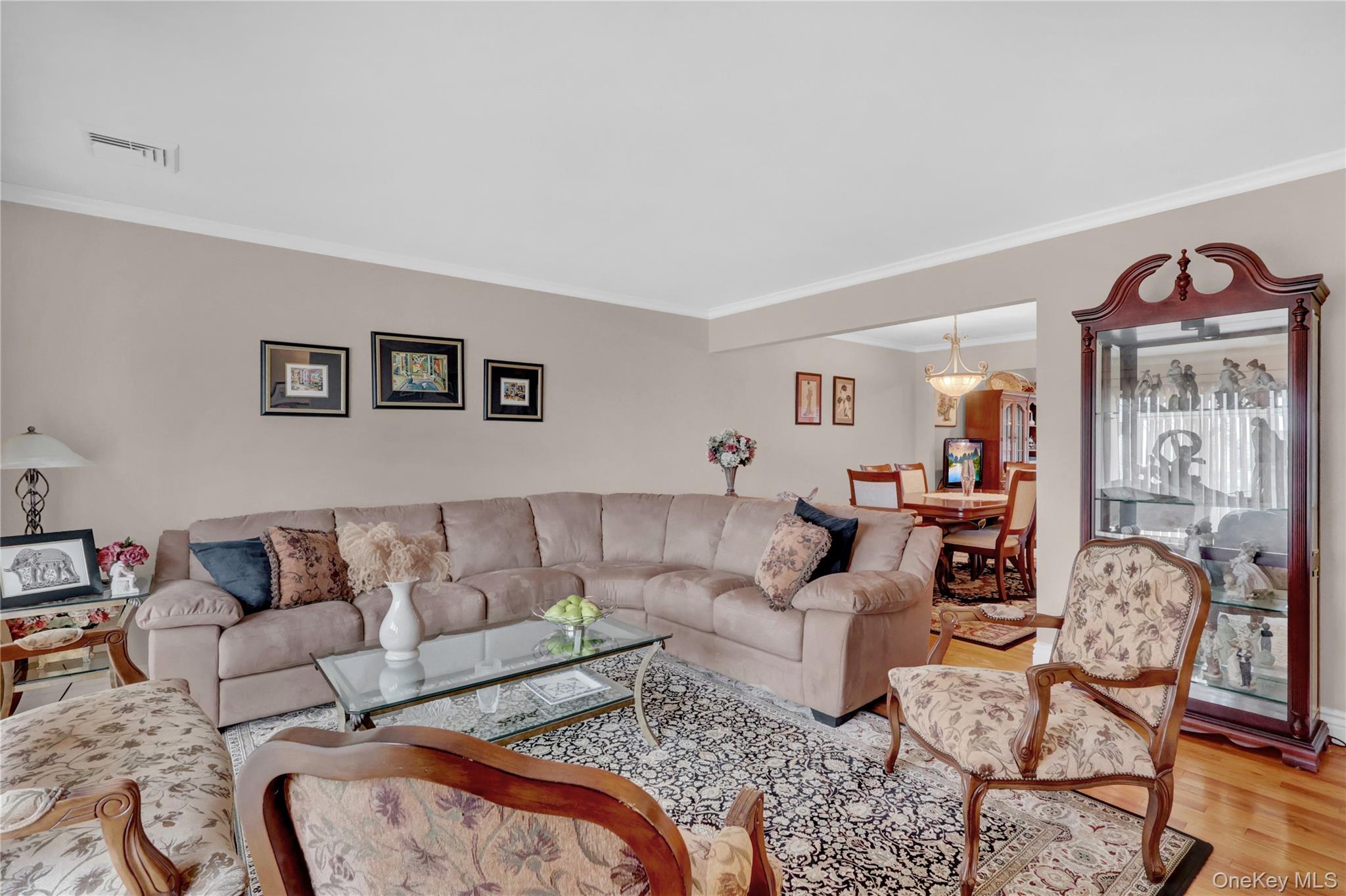 46 Kalda Lane Plainview, NY 11803 - Photo 8 of 30 a living room with furniture and painting on the wall