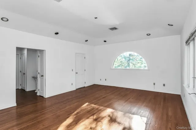 wooden floor in an empty room