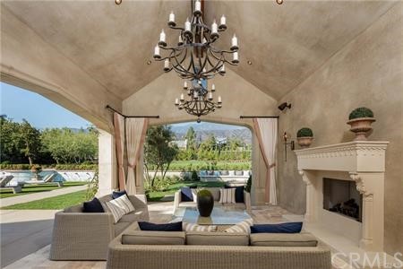 18 Dovetail Lane Bradbury, CA 91008 - Photo 17 of 40 a living room with fireplace furniture and a large window