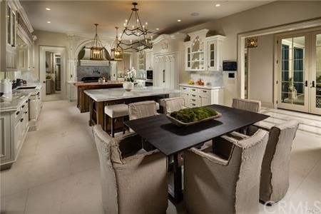 18 Dovetail Lane Bradbury, CA 91008 - Photo 31 of 40 a view of a dining room with furniture and chandelier