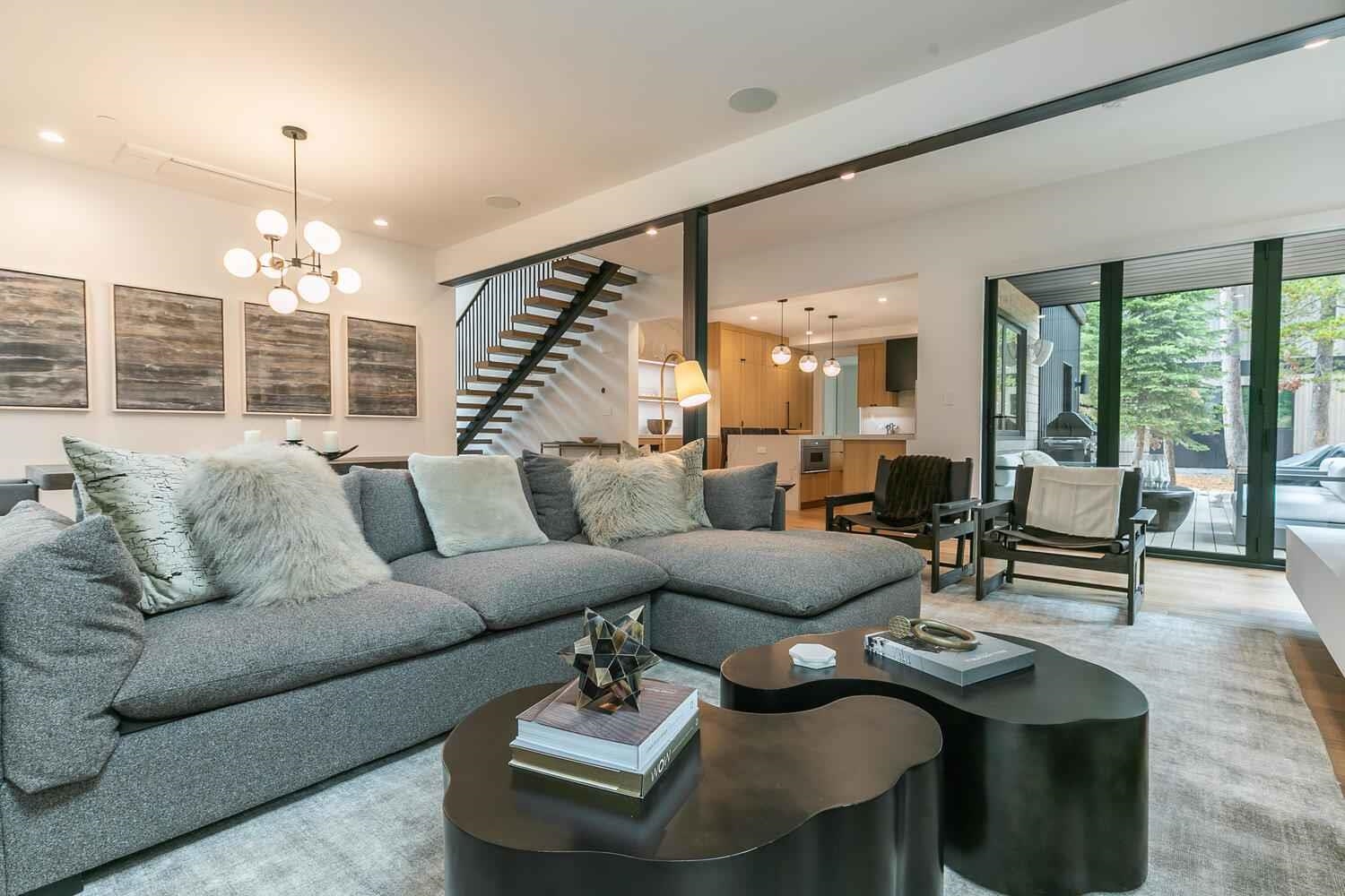 342 Palisades Circle Olympic Valley, CA 96146 - Photo 9 of 21 a living room with furniture and a large window