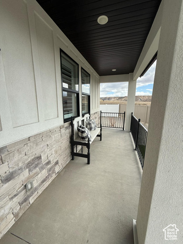 1240 West 2360 North Helper, UT 84526 - Photo 3 of 79 View of balcony