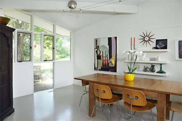 5 Old Conant Road Lincoln, MA 01773 - Photo 4 of 15 a dining room with wooden floor and large window