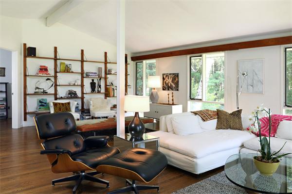 5 Old Conant Road Lincoln, MA 01773 - Photo 7 of 15 a living room with furniture and a large window