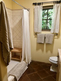 Undisclosed Address Montecito, CA 93108 - Photo 9 of 11 a bathroom with a sink and a mirror