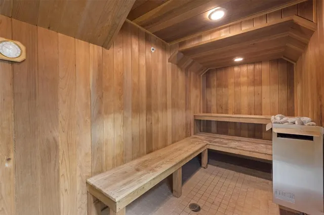 a view of room with stairs and a furniture