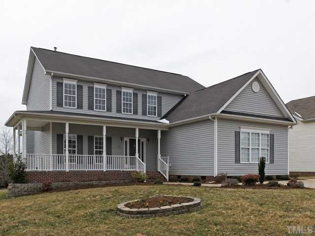 740 Rockville Road Wake Forest, NC 27587 - Photo 2 of 25 a front view of a house with a yard
