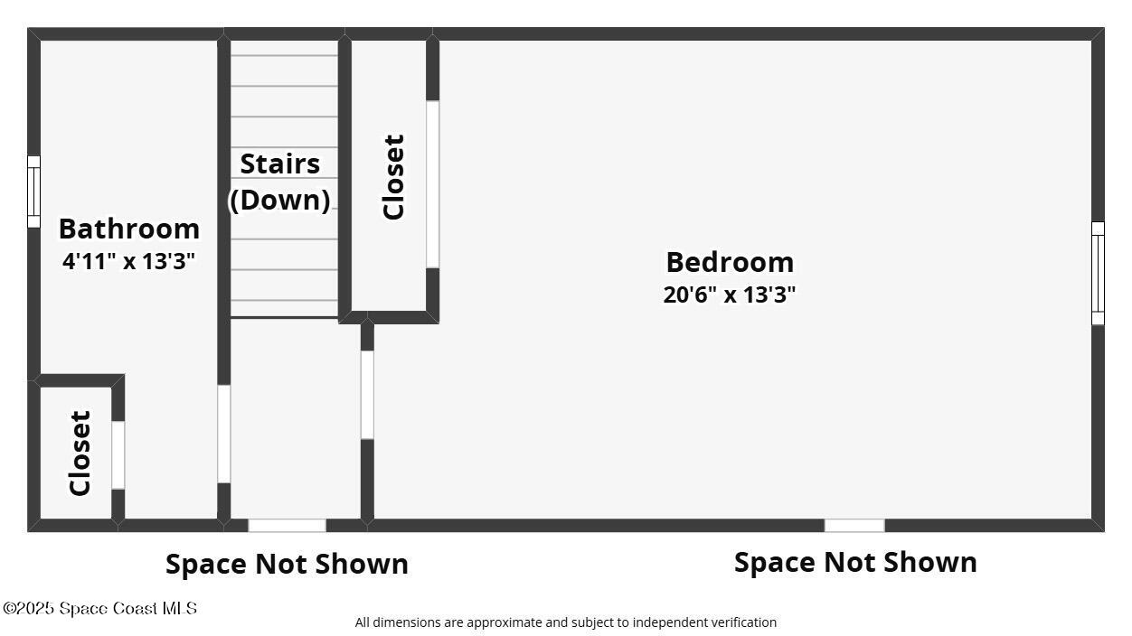 3931 U.S. Rte 1 Mims, FL 32754 - Photo 46 of 46 Upstairs Floor Plan