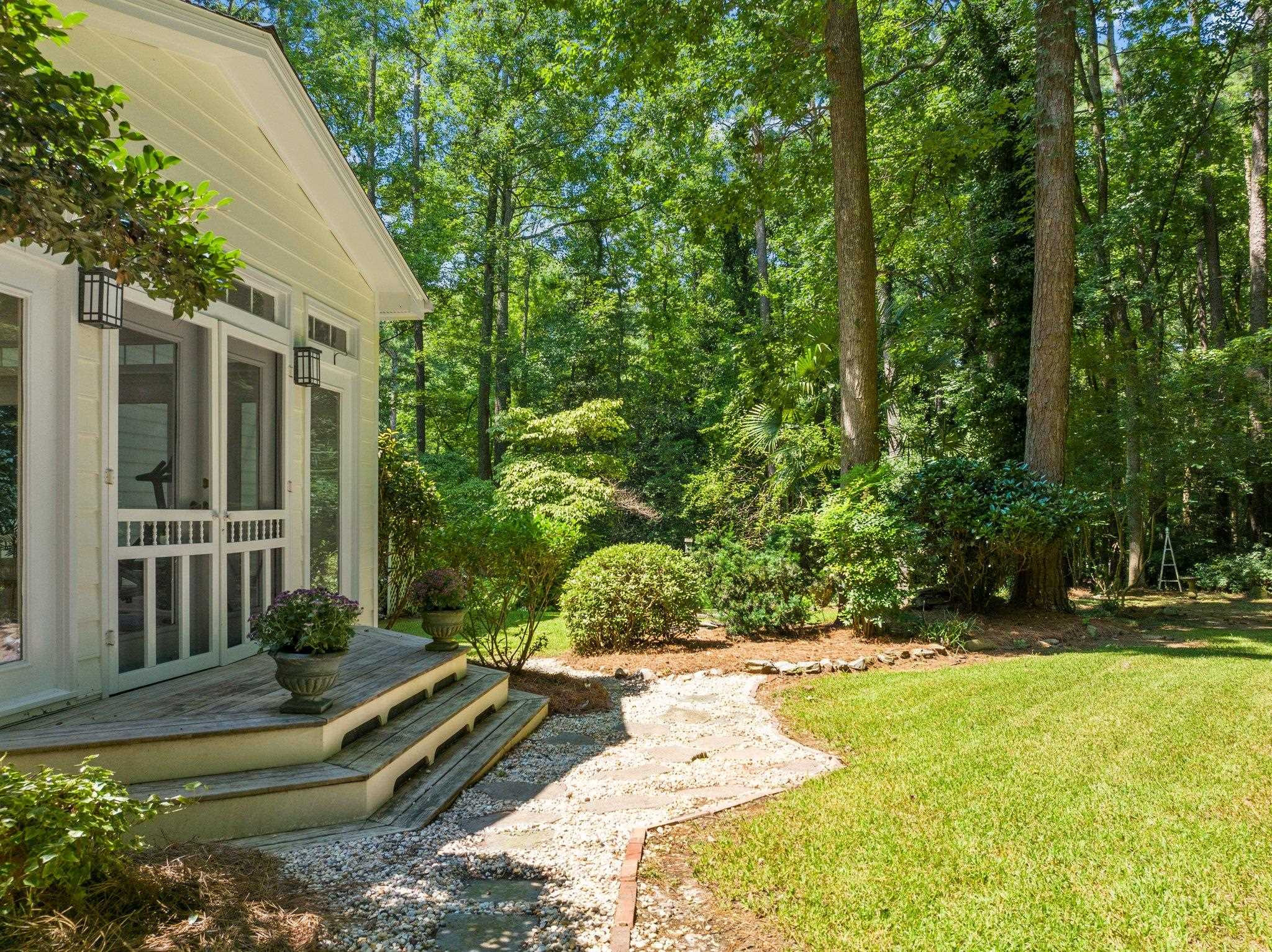 9301 Greenfield Drive Raleigh, NC 27615 - Photo 32 of 48 Access to backyard from Side Entry door in Family Room, or through the Sunroom. Back Door from Sunroom