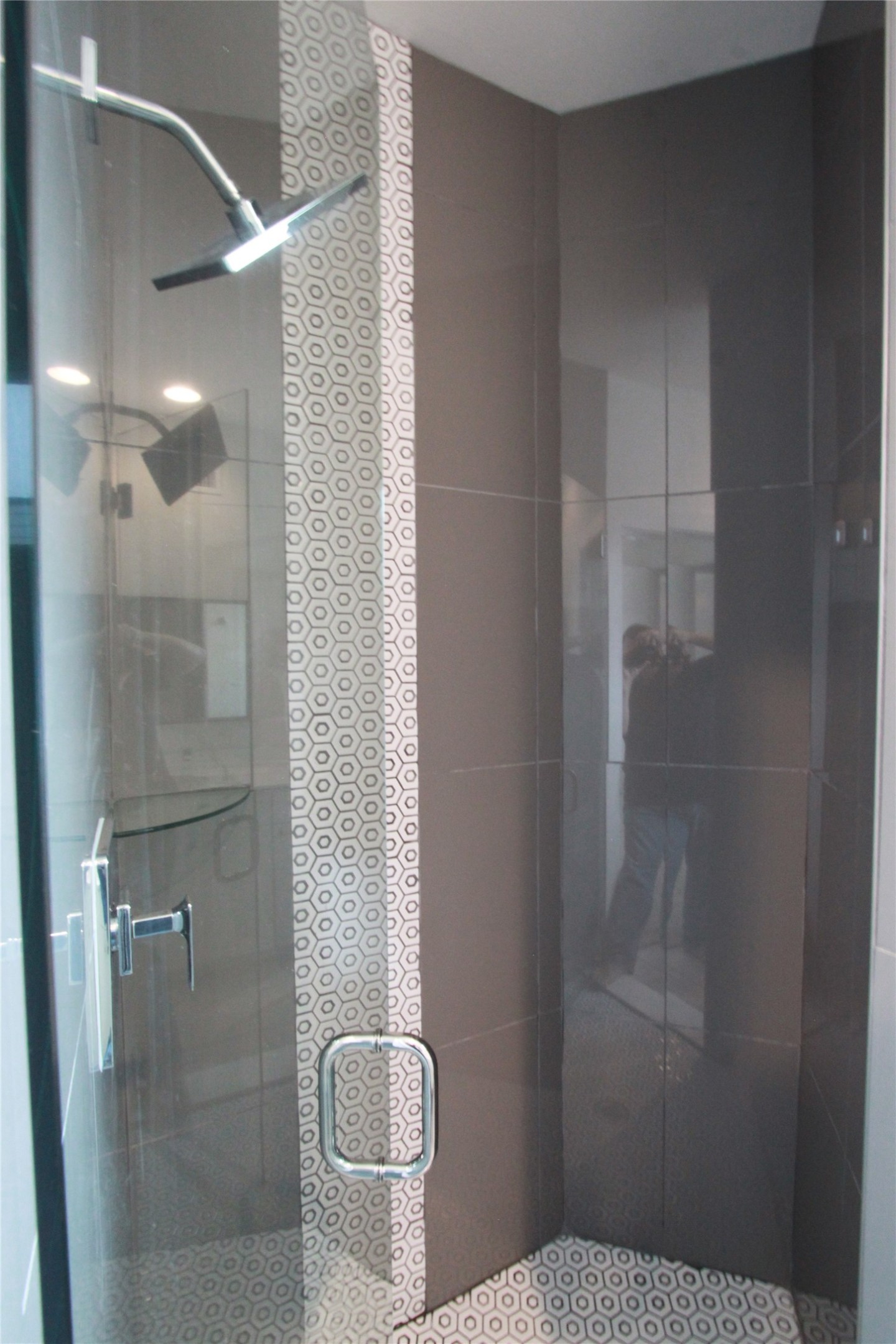 1204 Cometa Street, Unit A Austin, TX 78721 - Photo 33 of 38 Bathroom featuring a shower stall