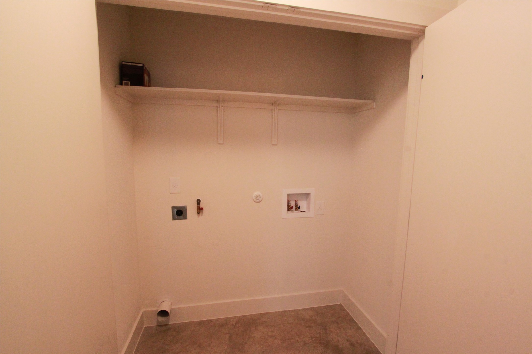 1204 Cometa Street, Unit A Austin, TX 78721 - Photo 35 of 38 Laundry area featuring gas dryer hookup, electric dryer hookup, and hookup for a washing machine