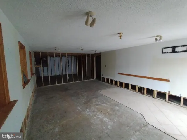 a view of a storage room