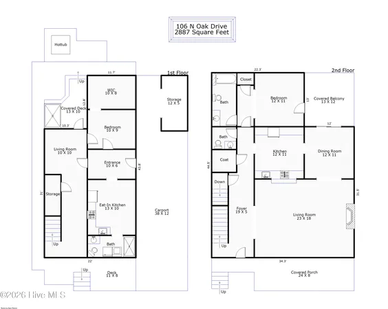 $1,225,000 | 106 North Oak Drive, Surf City, NC 28445