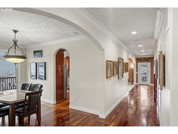 a view interior of a house and wooden floor